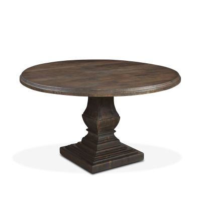 Nimes 48" Round Dining Table in Weathered Mango