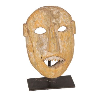 Wooden Mask Decor