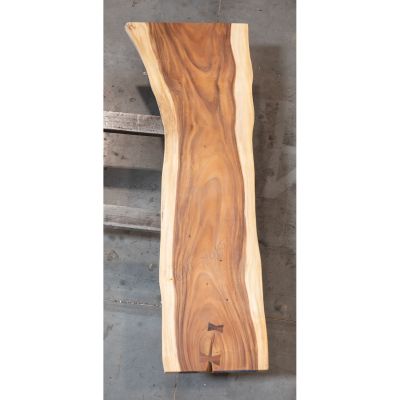 Live Edge Slab Top 84.75 x 20.13-29.63 x 1.88