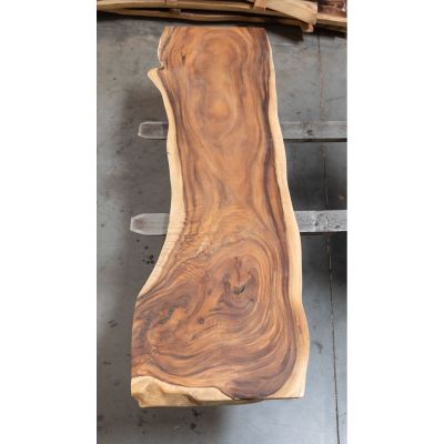 Live Edge Slab Top 90.75 x 27.5-26 x 3.38