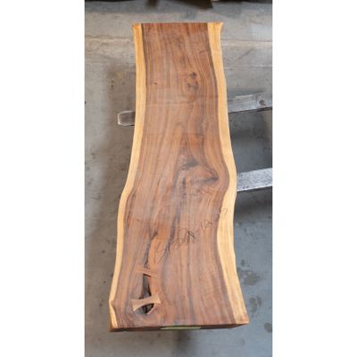 Live Edge Slab Top 86.75 x 26.88-25.5 x 3