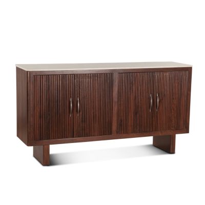 Amalfi 68" Sideboard in Mango Wood with White Marble