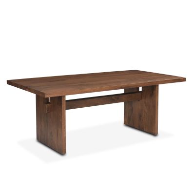 Cosmopolitan 82" Dining Table in Honey Brown