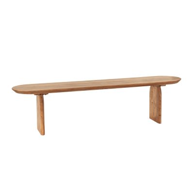 Catania 70" Bench in Natural Acacia