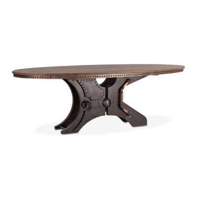 Eiffel 94" Oval Dining Table