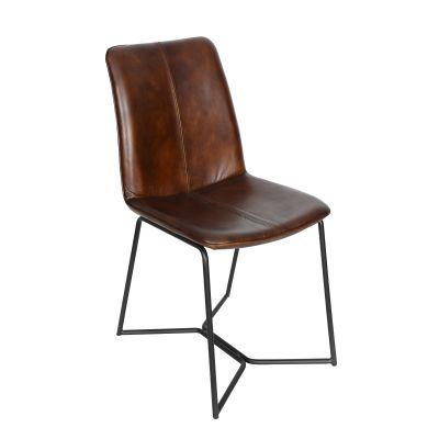 Essex Morgan 18" Dining Chair in Hand Washed Chestnut