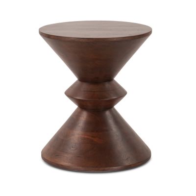 Jaipur Spool 18" Accent Table