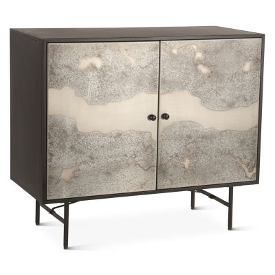 Moab 39" Bar Cabinet in Oxidized Black