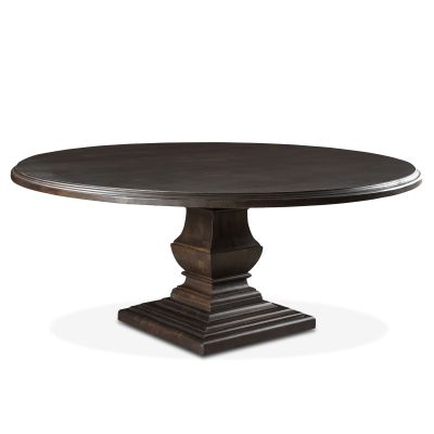 Nimes 72" Round Dining Table Vintage Brown