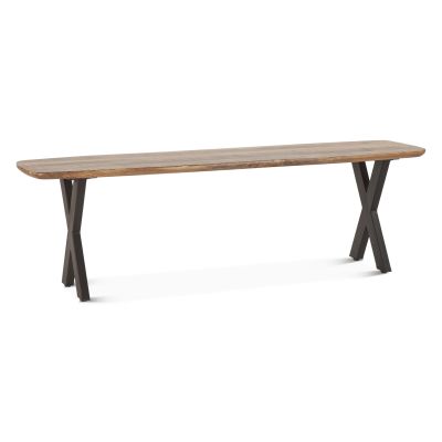 Rapallo 60" Bench in Natural Mango Wood