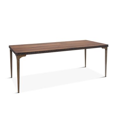 Santa Cruz 78" Dining Table in Two Tone