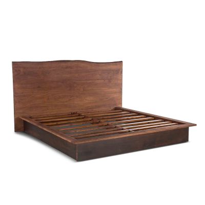 San Marino King Bed in Raw Walnut