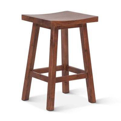 Savannah 16" Counter Stool in Cinnamon Brown