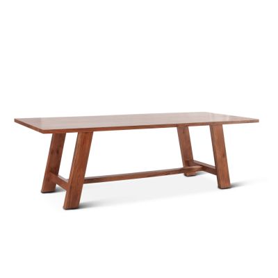 Savannah 94" Dining Table Cinnamon Brown