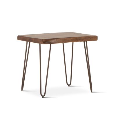 Vail 26" Side Table in Walnut