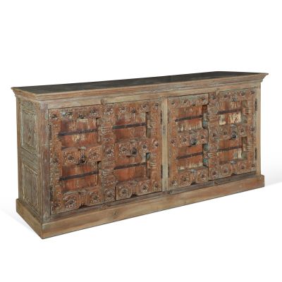 Wooden Sideboard 87"