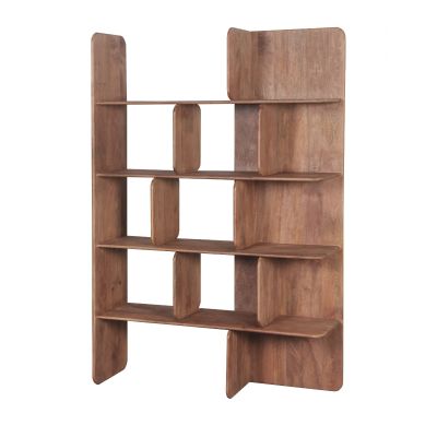 Hunter 48" Bookshelves in Natural Brown