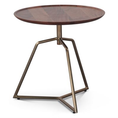 Bijou 19" Side Table in Dark Sienna