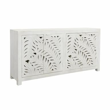 Fern 70" Sideboard in Distressed White