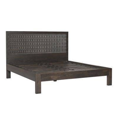 Jakarta King Bed in Dark Java