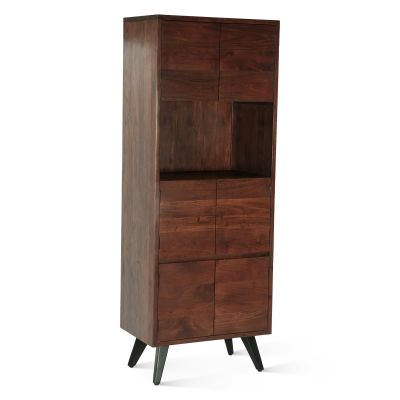 Kennedy 28" Bar Cabinet in Walnut