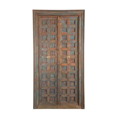 Thin Door Frame in Patina, 39 x 86"