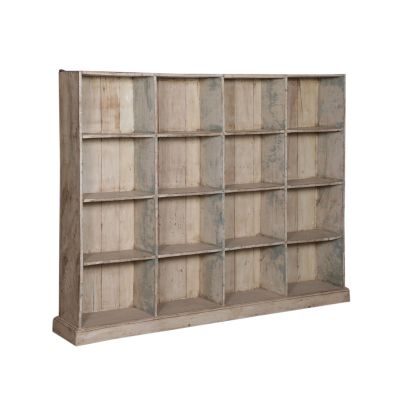 Vintage Wood Book Cabinet