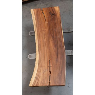 Live Edge Slab Top 80.38 x 25.5-29.75 x 2.75