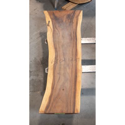 Live Edge Slab Top 81.88 x 22.5-31.25 x 2.88