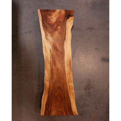 Live Edge Slab Top 96.75 x 24.5-33.75 x 3