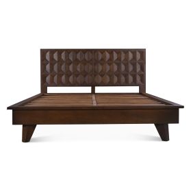 Palermo Queen Bed in Royal Brown