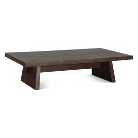 Piedmont 58" Coffee Table in Coffee Bean