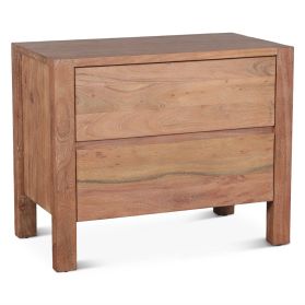 Sedona 32" Nightstand in Brushed Acacia