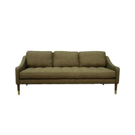 Maison Radley Sofa in Chunky Green Chenille Fabric