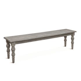 Corfu 64" Bench Drift Ash