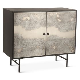 Moab 39" Bar Cabinet in Oxidized Black