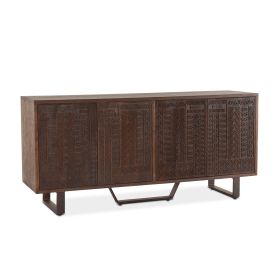 Mountain Lodge 70" Sideboard in Premium Dark Walnut