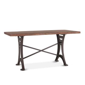 Organic Forge 72" Gathering Table in Raw Walnut