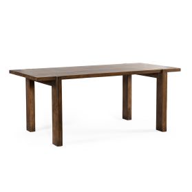 Oak Park 72" Dining Table Acorn Brown