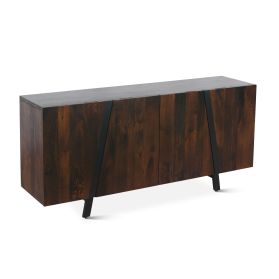 Riviera 70" Sideboard in Dark Walnut