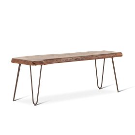 Vail 54" Bench in Walnut