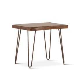 Vail 26" Side Table in Walnut