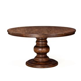 Grassroots Austin 60" Round Dining Table in Chestnut