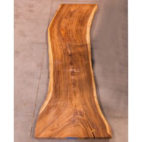 Live Edge Slab Top 123 x 29-42 x 2.75