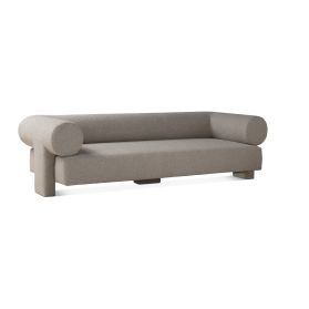 Maison Georgia 81" Sofa in Pewter Boucle