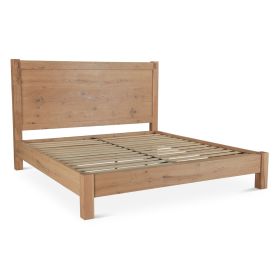 Flagstaff King Bed in Distressed Oak