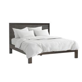 Jakarta Queen Bed in Dark Java