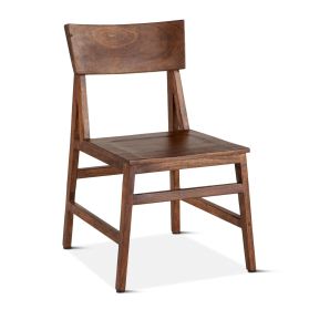 London Loft 19" Dining Chair in Walnut