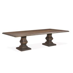 Nimes 120" Dining Table in Weathered Mango