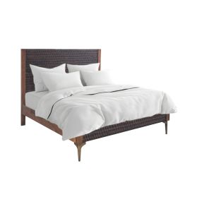Santa Cruz Queen Bed in Two Tone